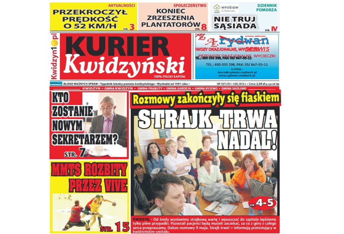 Najonowsze wydanie Kuriera już jest! Najonowsze wydanie Kuriera już jest!