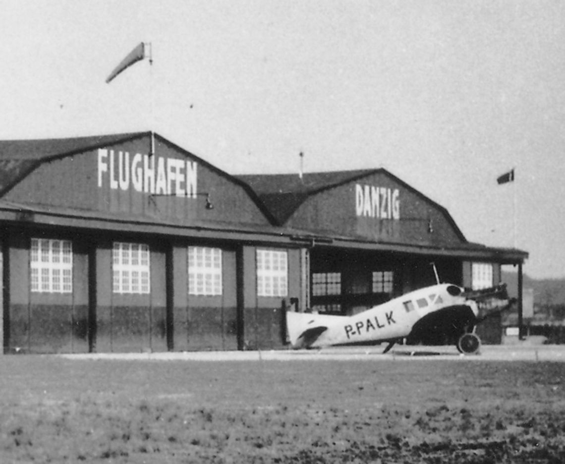 Najpier był hangar. Lotnisko w dawnym Gdańsku Najpier był hangar. Lotnisko w dawnym Gdańsku