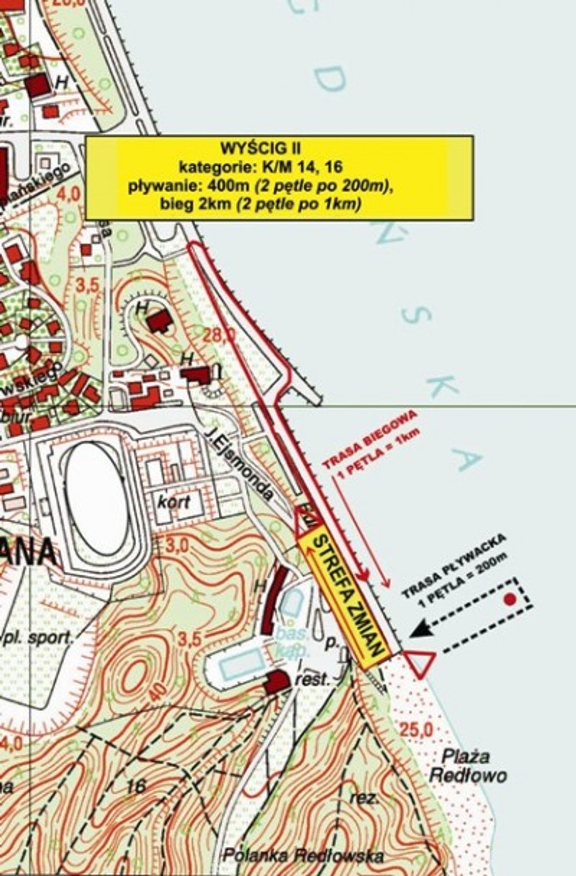 Najpierw wodzie, potem na przełaj - gdyński aquathlon Najpierw wodzie, potem na przełaj - gdyński aquathlon