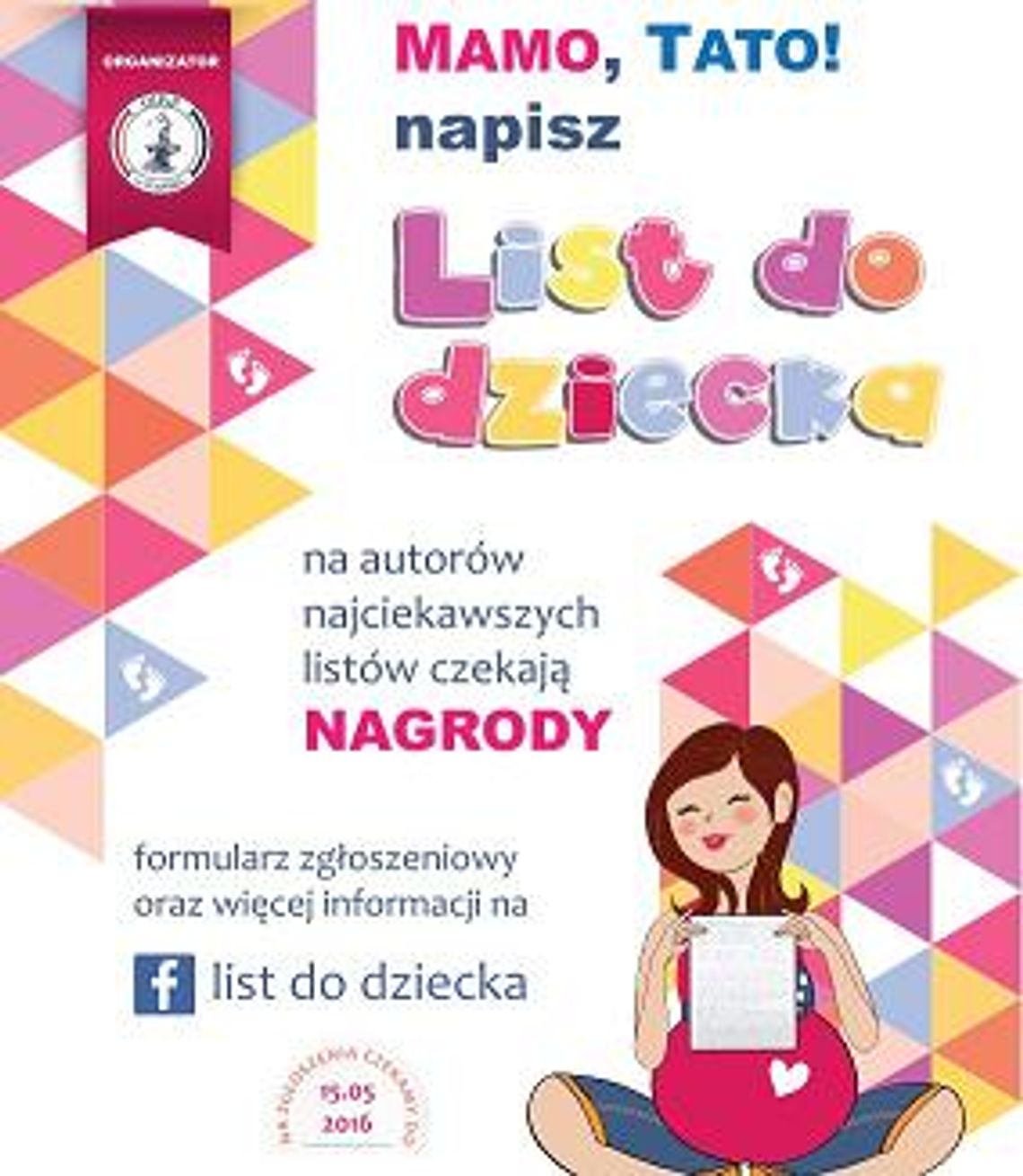 Napisz list, wygraj nagrody! Mamo, tato, napisz list do Dziecka, które wkrótce urodzisz!