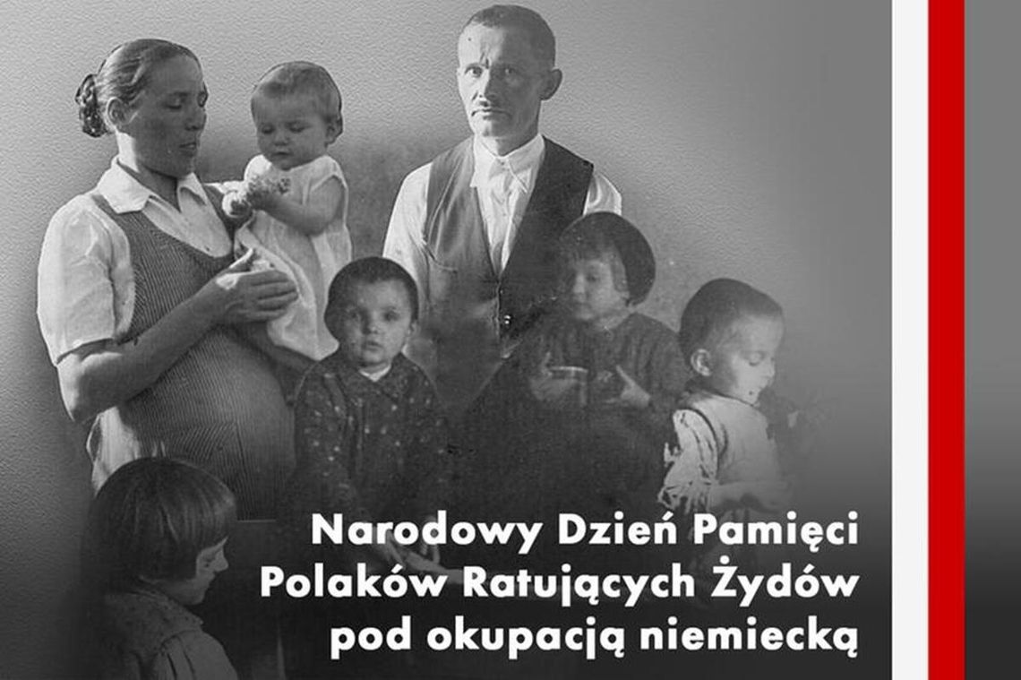 Narodowy Dzień Pamięci Polaków ratujących Żydów pod okupacją niemiecką