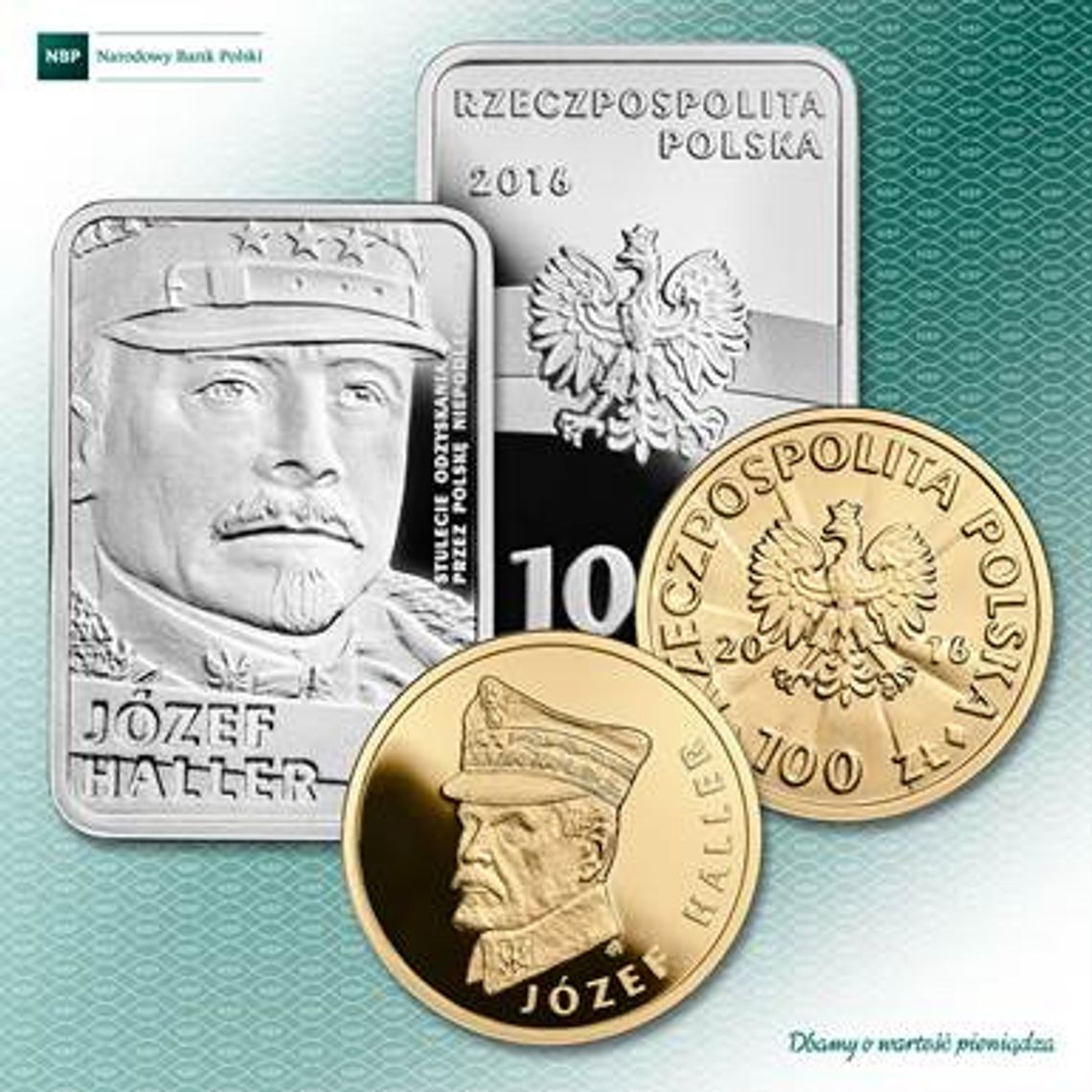 NBP upamiętnia generała Józefa Hallera NBP upamiętnia generała Józefa Hallera
