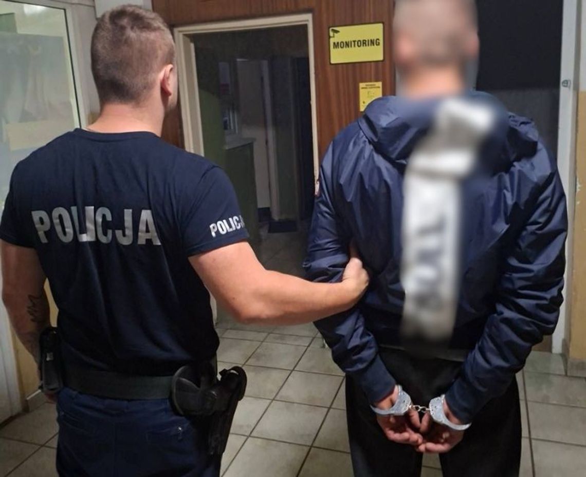 Nerwowe zachowanie zdradziło młodego mężczyznę. Wpadł z "żółtym narkotykiem"