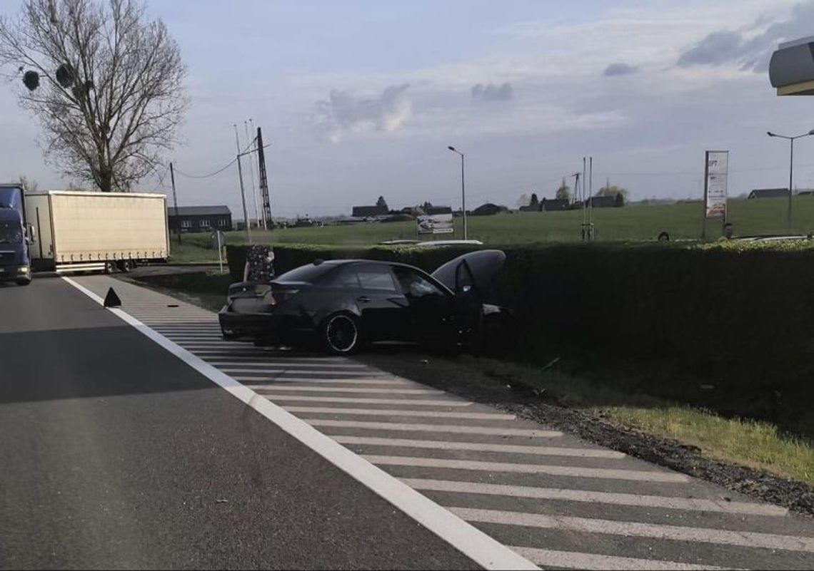 Niebezpieczna kolizja w Subkowach tuż przed świętami Niebezpieczna kolizja w Subkowach tuż przed świętami