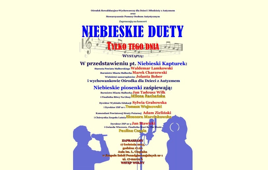 Niebieskie duety z udziałem władz