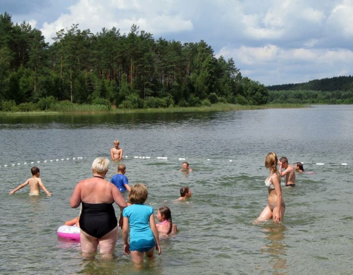 Nietypowa lekcja i… kąpiel w jeziorze Nietypowa lekcja i… kąpiel w jeziorze