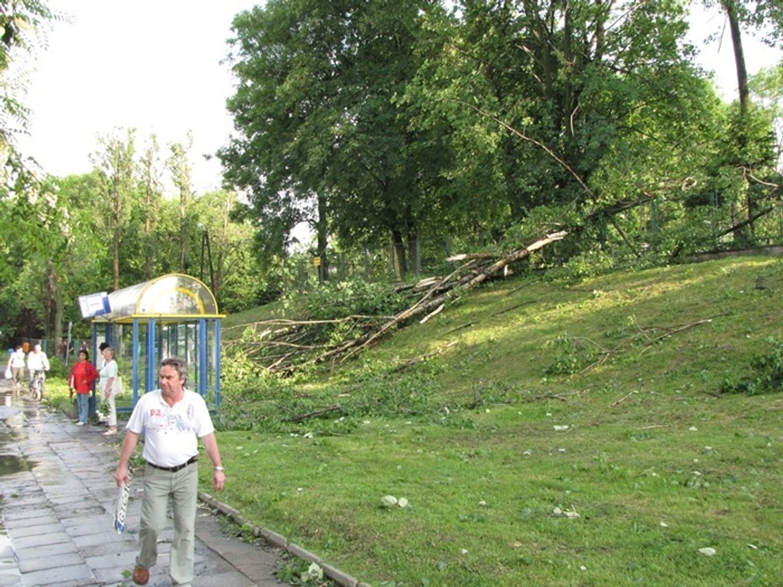 Niszcząca wichura. Dwie osoby ranne Niszcząca wichura. Dwie osoby ranne
