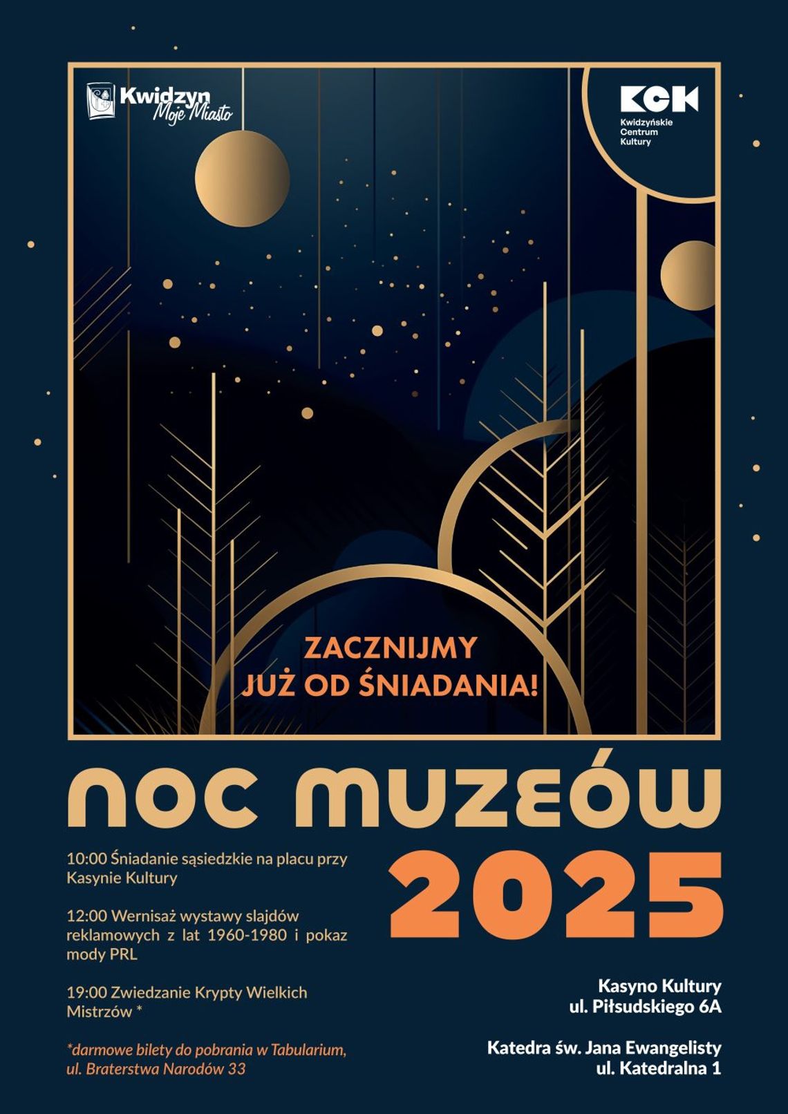 Noc Muzeów 2025 w Kwidzynie - zwiedzanie Krypty Wielkich Mistrzów