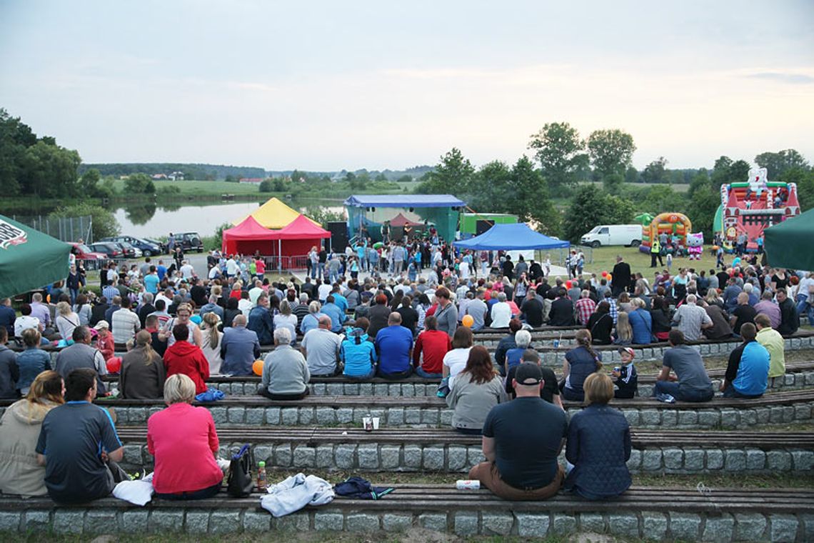 Noc Świętojańska nad jeziorem Kamień