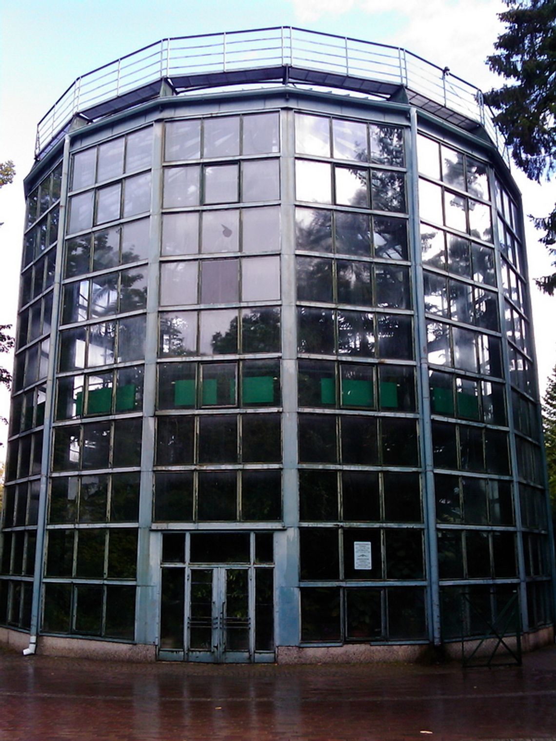 Nocą do palmiarni w Parku Oliwskim