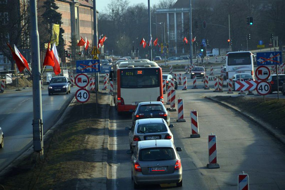 Nocne zmiany w organizacji ruchu na ul. Okopowej