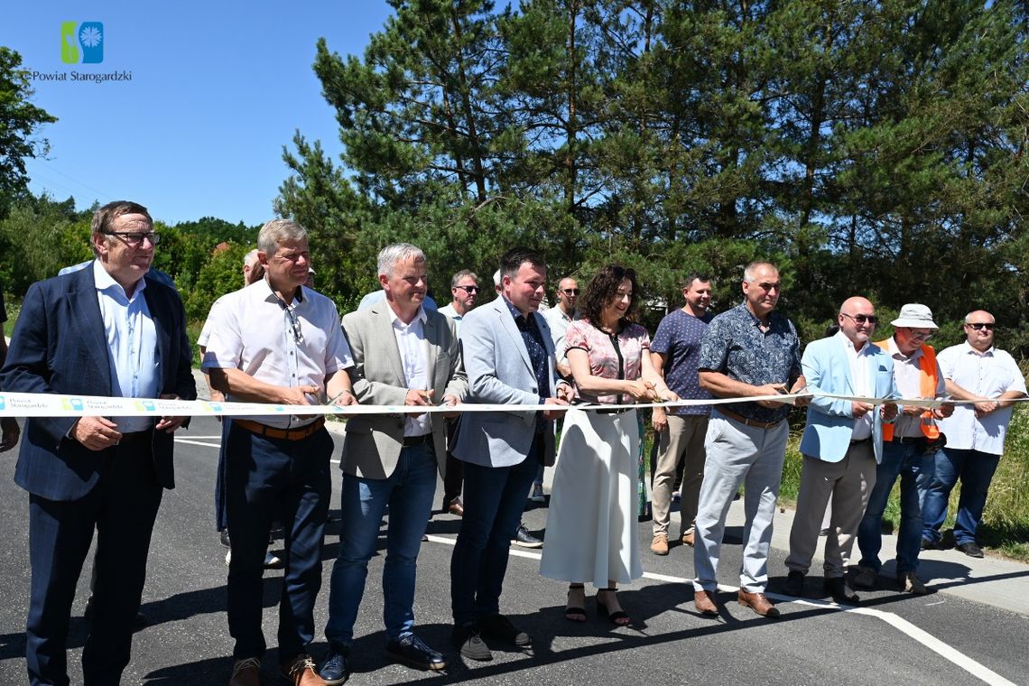 Nowa droga w Rywałdzie – bezpieczniej i wygodniej