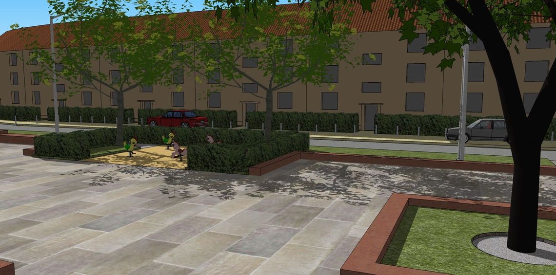 Nowe oblicze głównego placu Nowego Portu Nowe oblicze głównego placu Nowego Portu