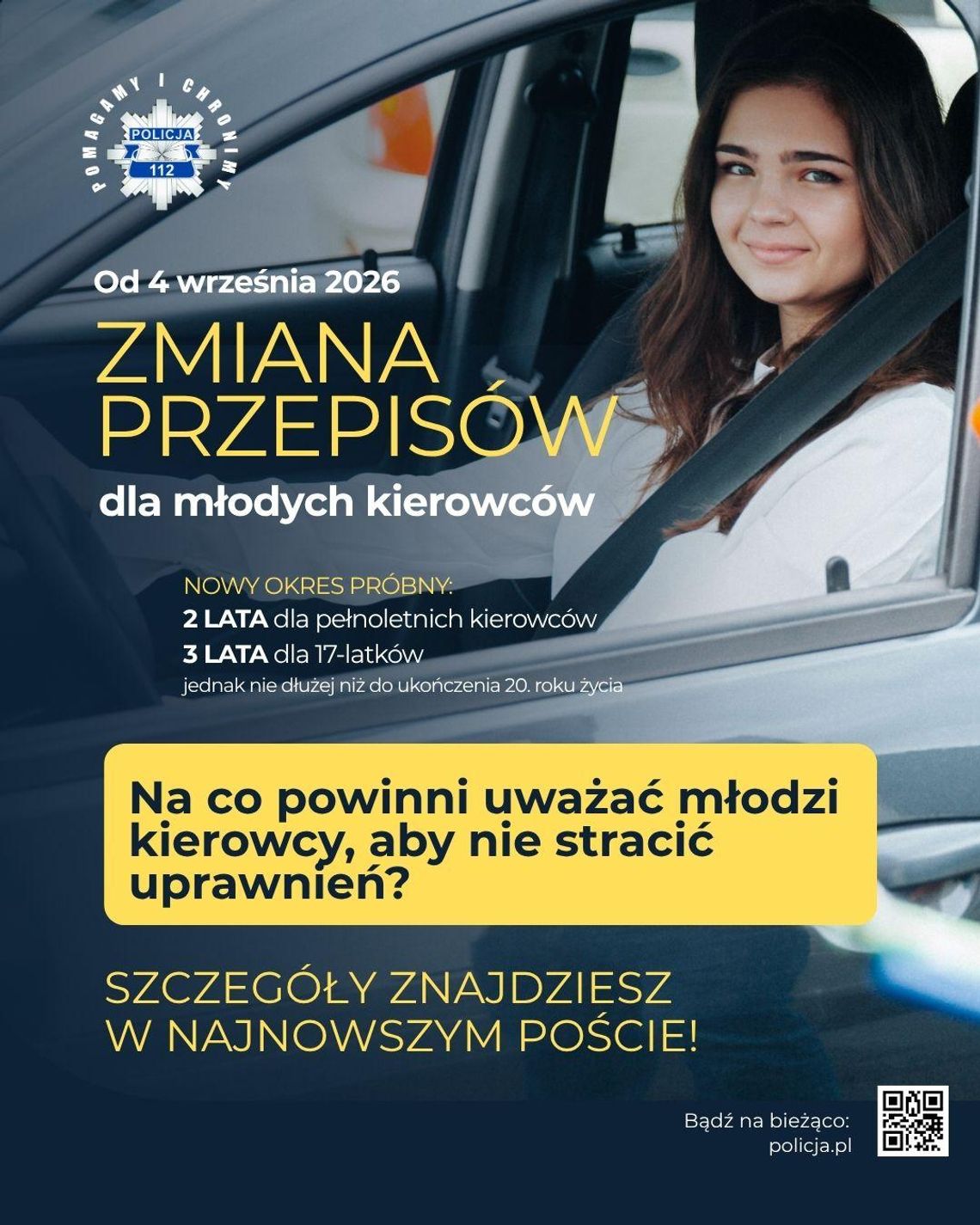 Nowe przepisy dla młodych kierowców. Na co powinni uważać, aby nie stracić uprawnień?