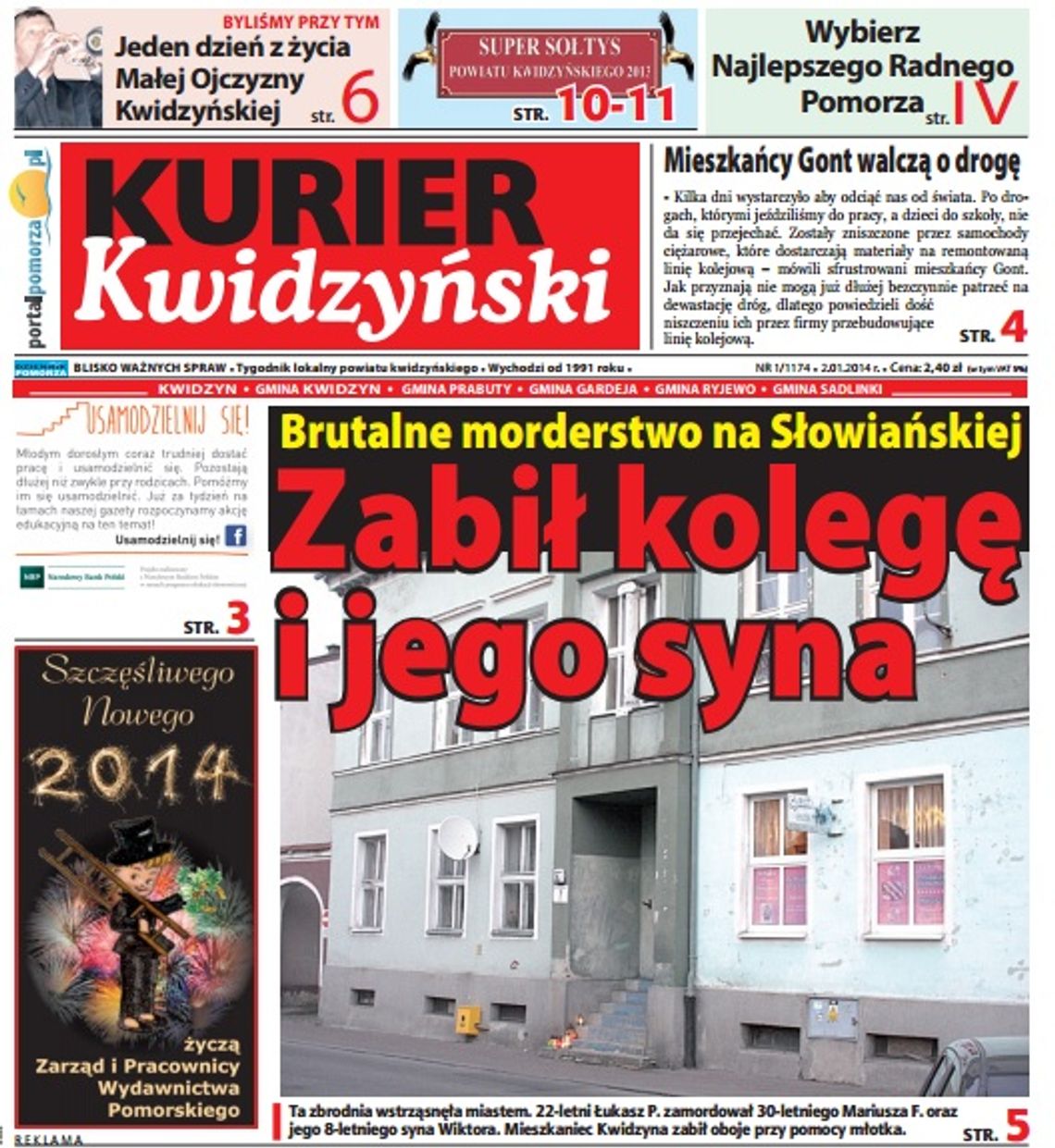 Noworoczny Kurier Kwidzyński już w sprzedaży