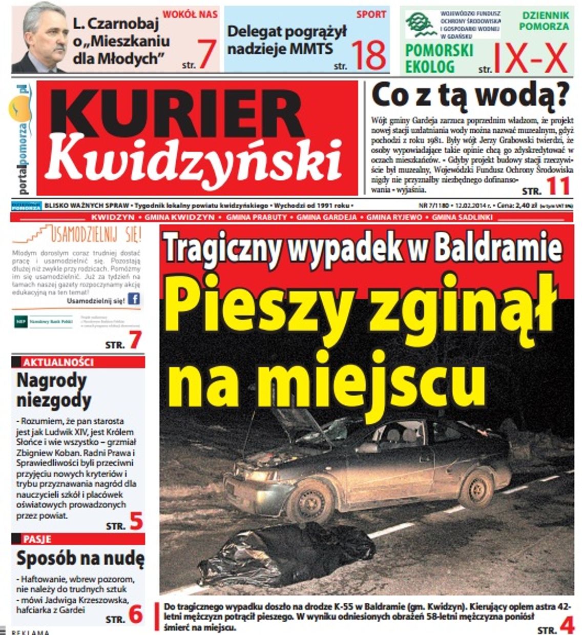 Nowy Kurier Kwidzyński już w kioskach!