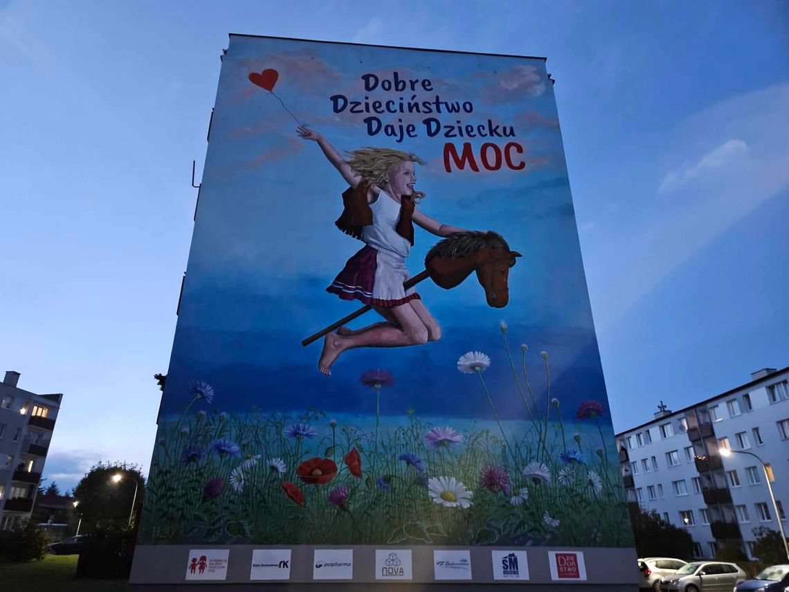 Nowy mural w Starogardzie Gdańskim