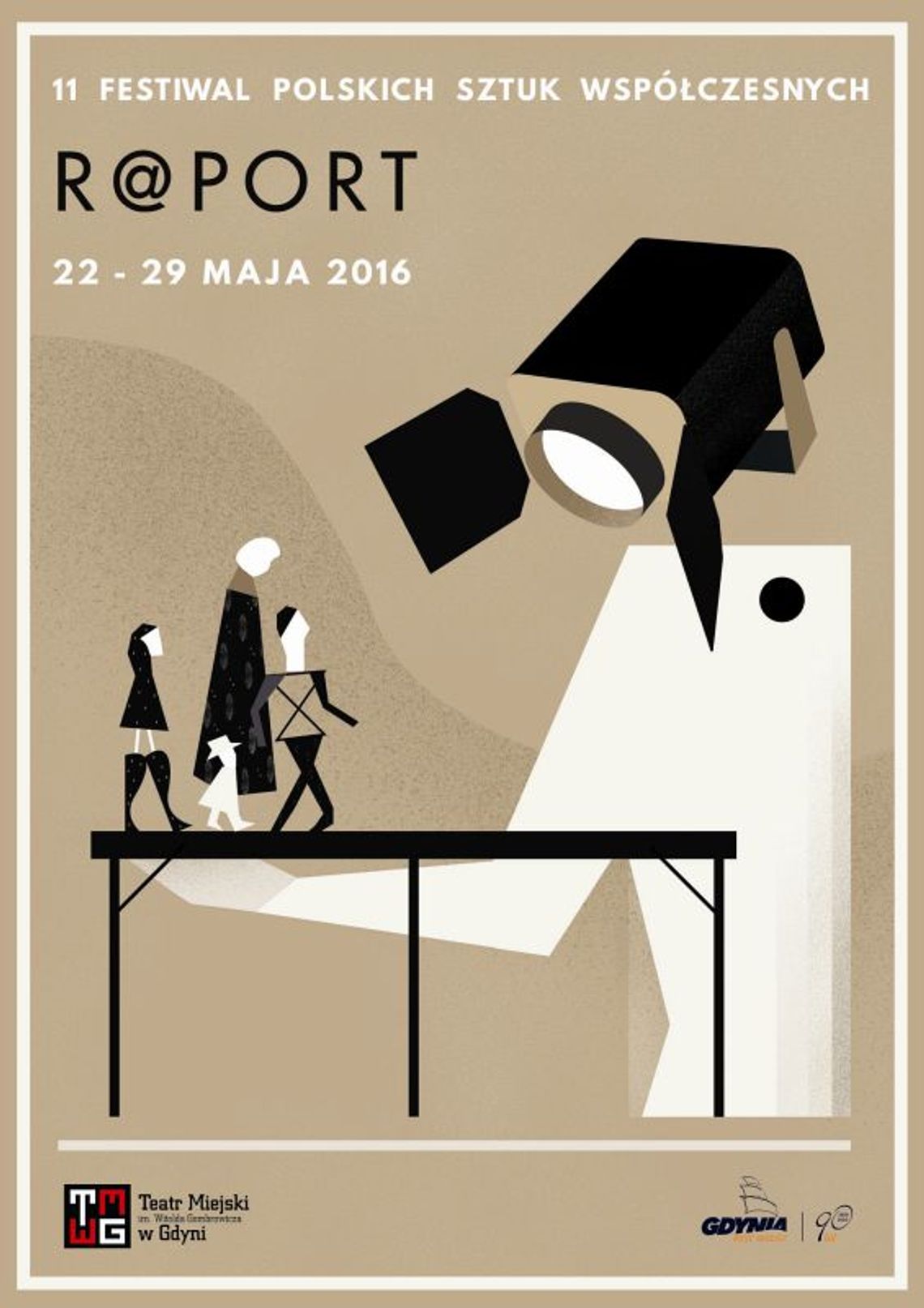 Nowy plakat R@Portu zaprasza do świata sztuk współczesnych