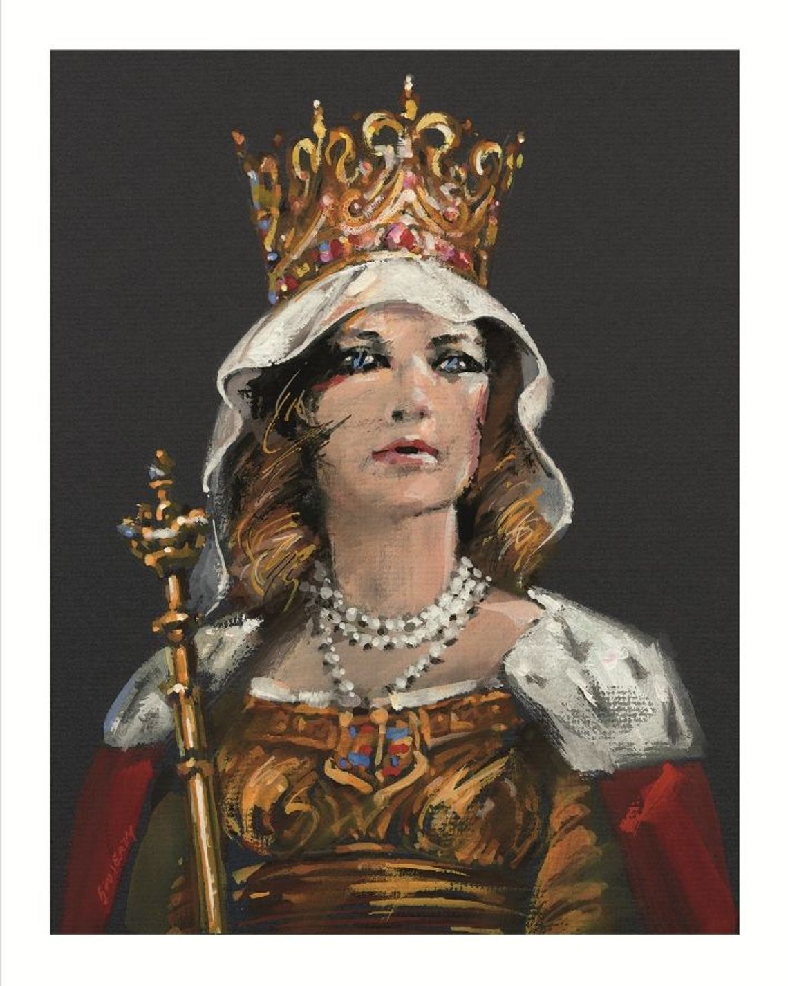 Nowy poczet królów polskich. Waldemar Świerzy kontra Jan Matejko. Nowy poczet królów polskich. Waldemar Świerzy kontra Jan Matejko.