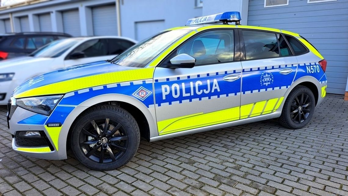 Nowy radiowóz trafił do policjantów starogardzkiej drogówki!