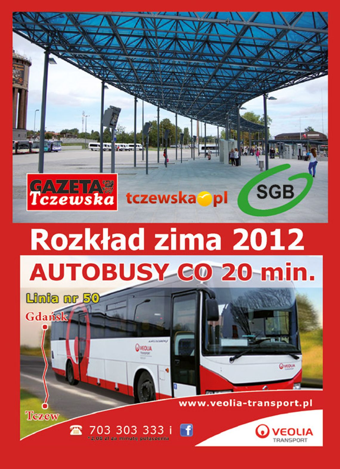 Nowy rozkład jazdy miejskich autobusów. Dostępny w formie książeczki w „Gazecie Tczewskiej”