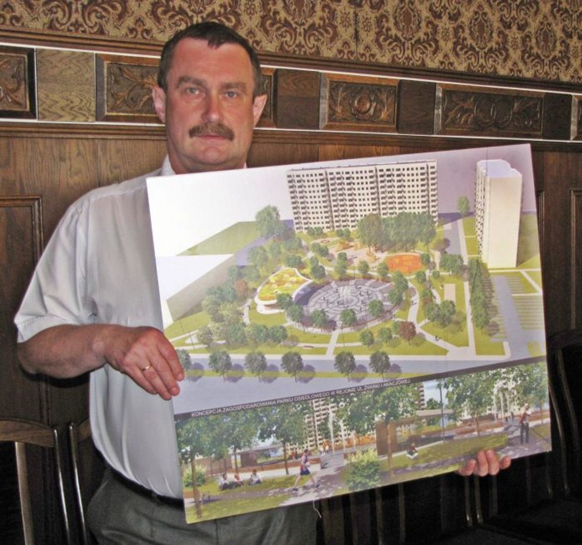 Nowy wygląd centrum Suchostrzyg Nowy wygląd centrum Suchostrzyg