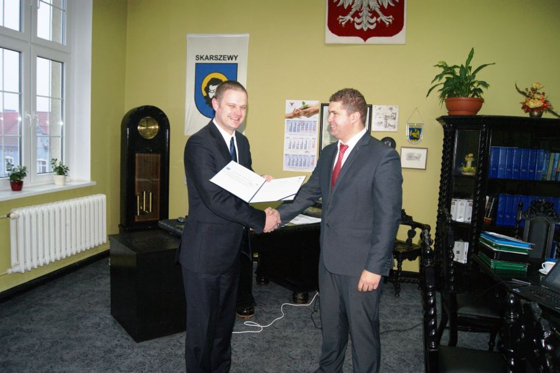 Nowy zastępca burmistrza Skarszew Nowy zastępca burmistrza Skarszew