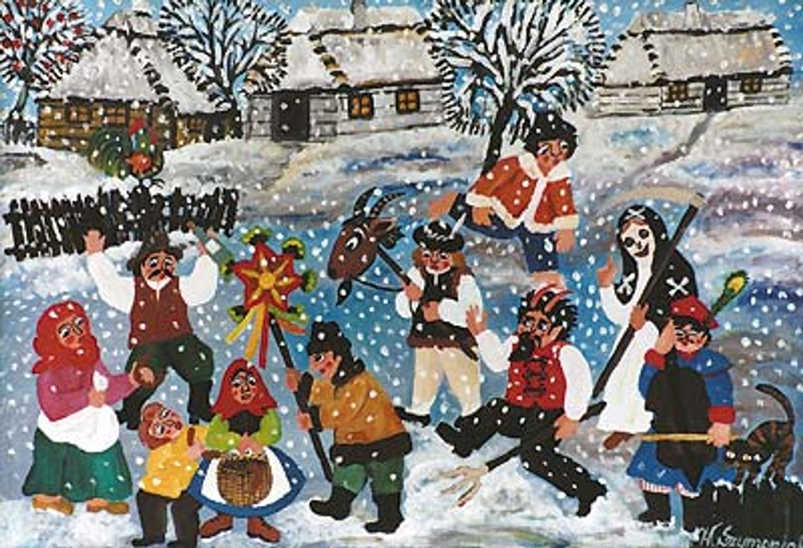 O wieczerzy wigilijnej pod strzechą