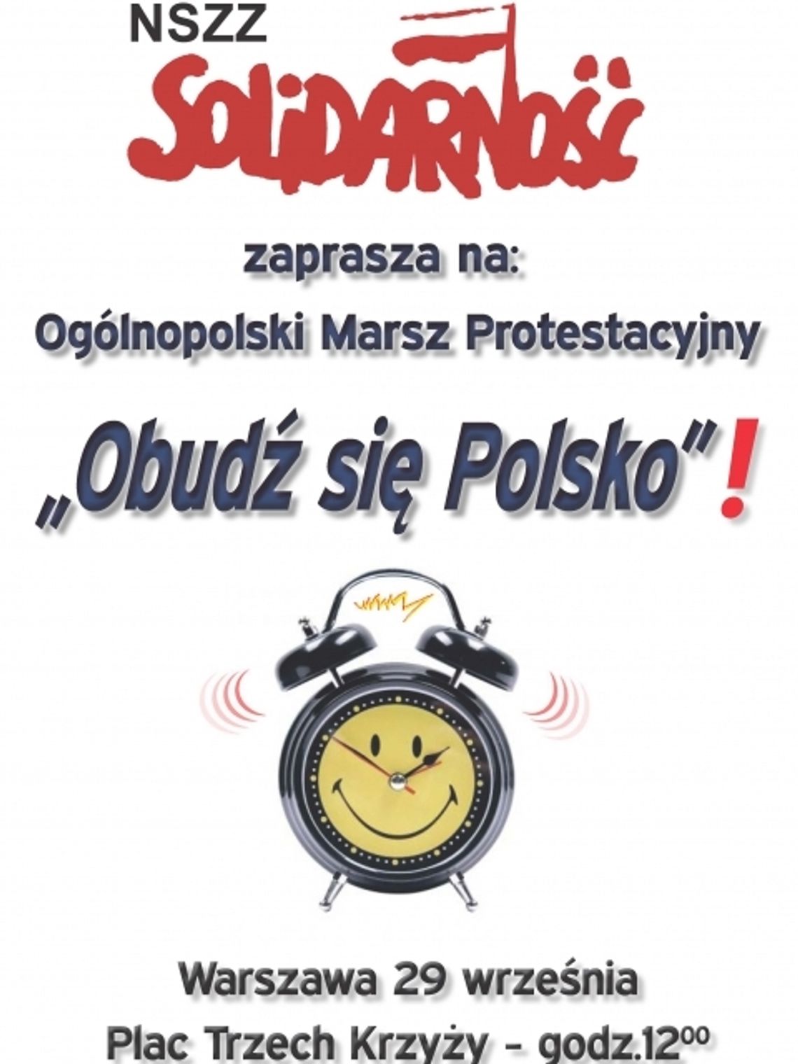 „Obudź się Polsko”. Z Pomorza do Warszawy - protest