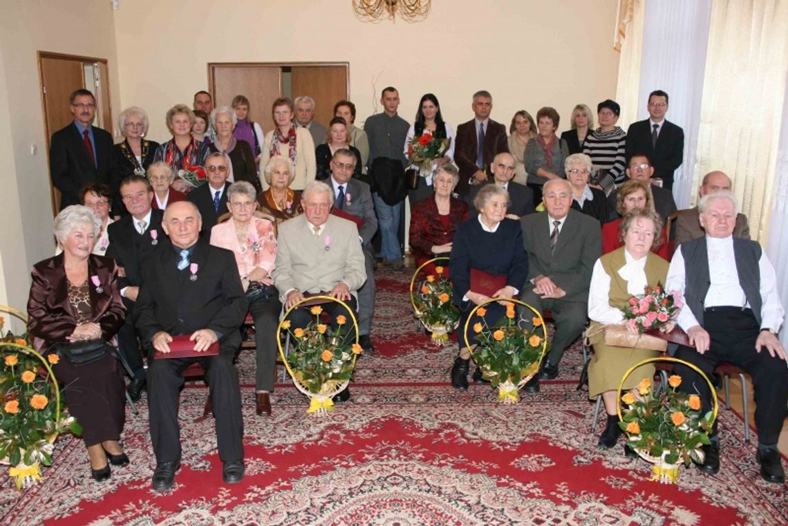 Od pół wieku razem przez życie - weselni jubilaci