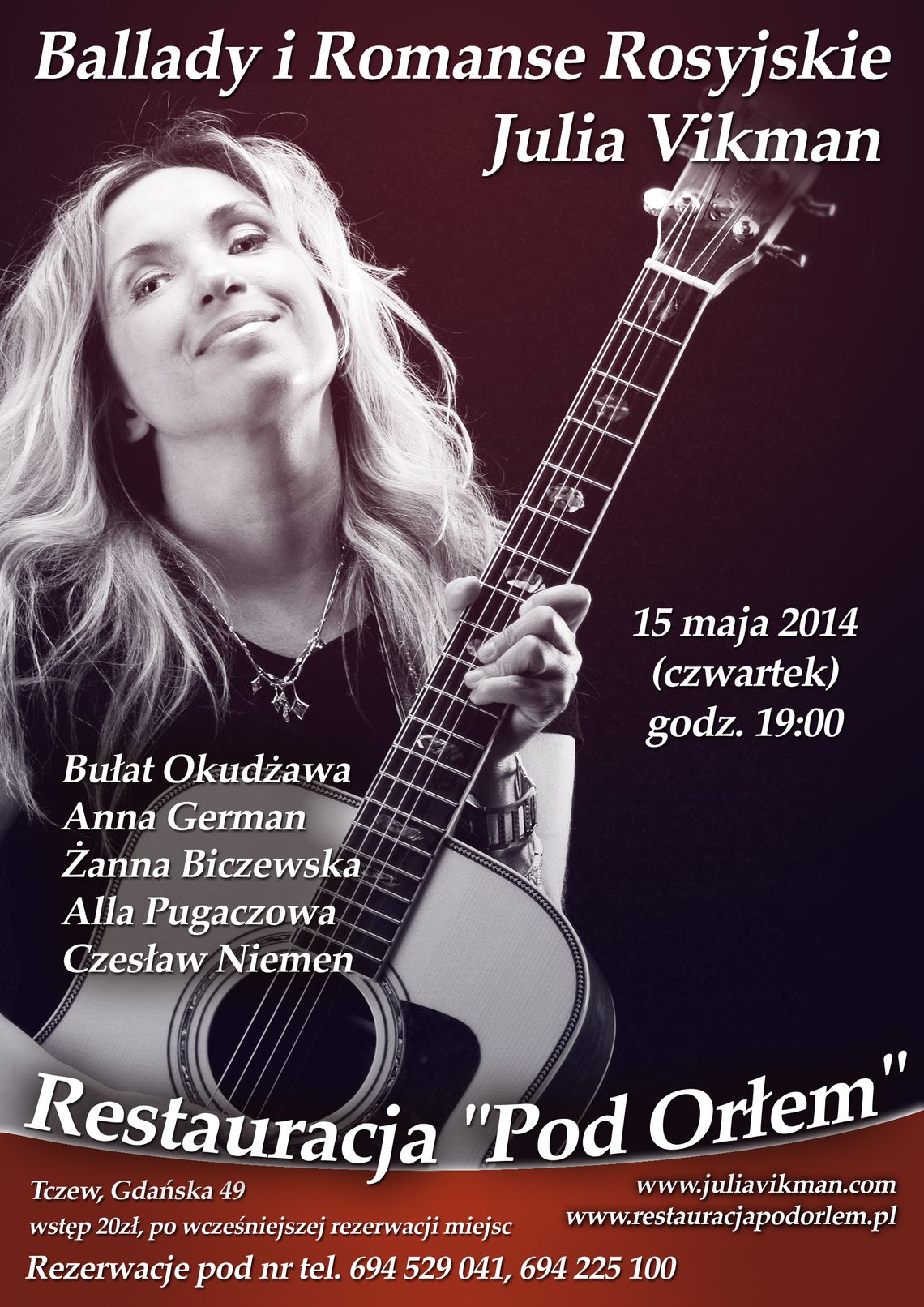 Odbierz podwójne zaproszenie na koncert! (Nieaktualne)