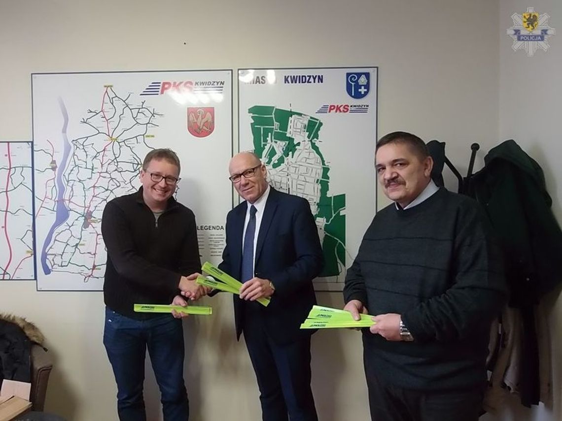 Odblaski dla mieszkańców powiatu kwidzyńskiego Odblaski dla mieszkańców powiatu kwidzyńskiego