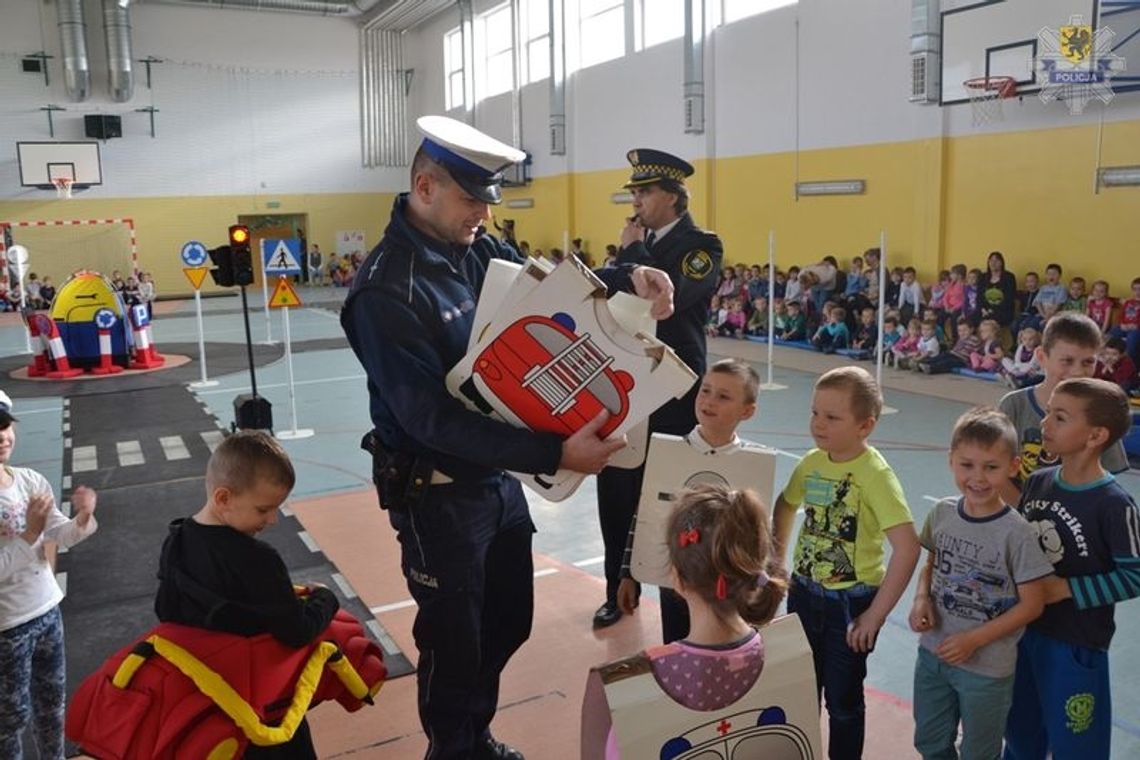 Odblaskowe worki szkolne w szkole w Suchym Dębie Odblaskowe worki szkolne w szkole w Suchym Dębie