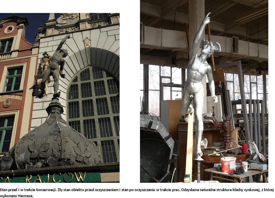 Odświeżony Hermes na przedprożu Dworu Artusa Odświeżony Hermes na przedprożu Dworu Artusa