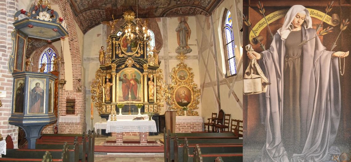Odwiedź sanktuarium błogosławionej Doroty z Mątów. pamiętamy o rekluzie z pustelni przy katedrze kwidzyńskiej