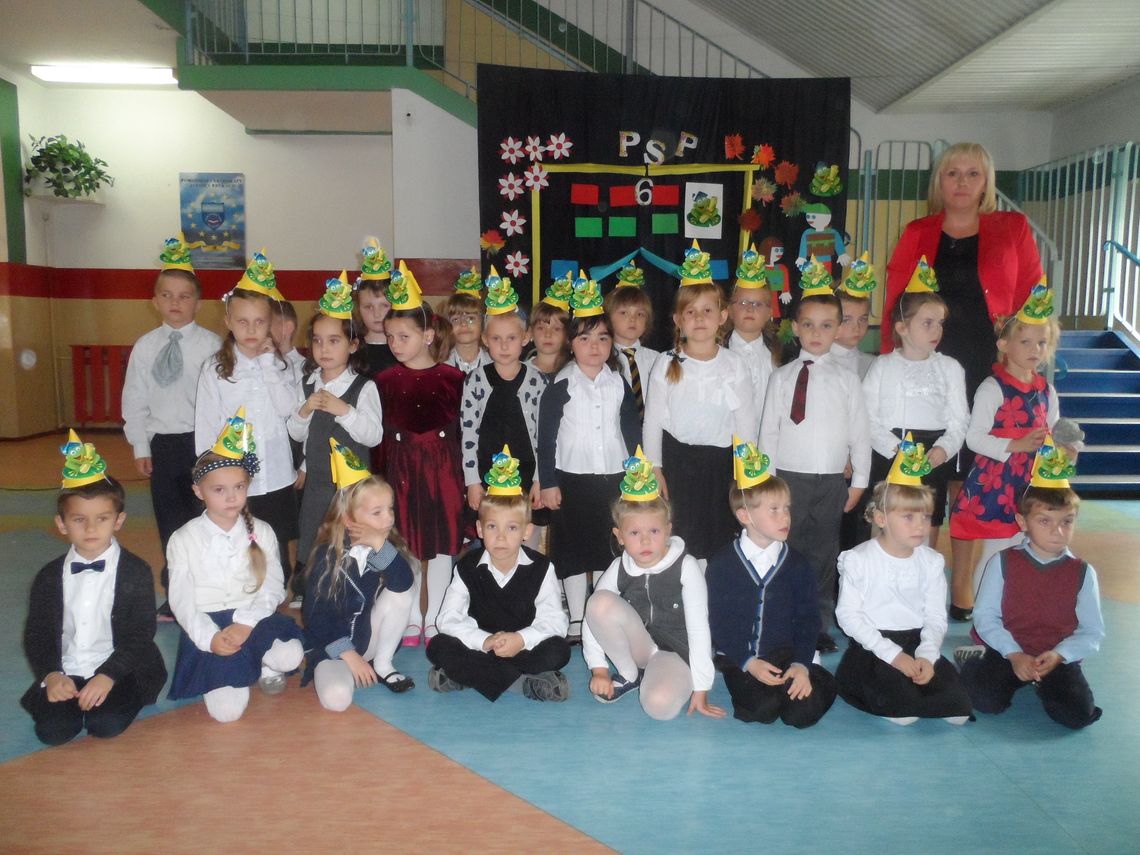 Odwiedziliśmy pierwszoklasistów z Żabna Odwiedziliśmy pierwszoklasistów z Żabna