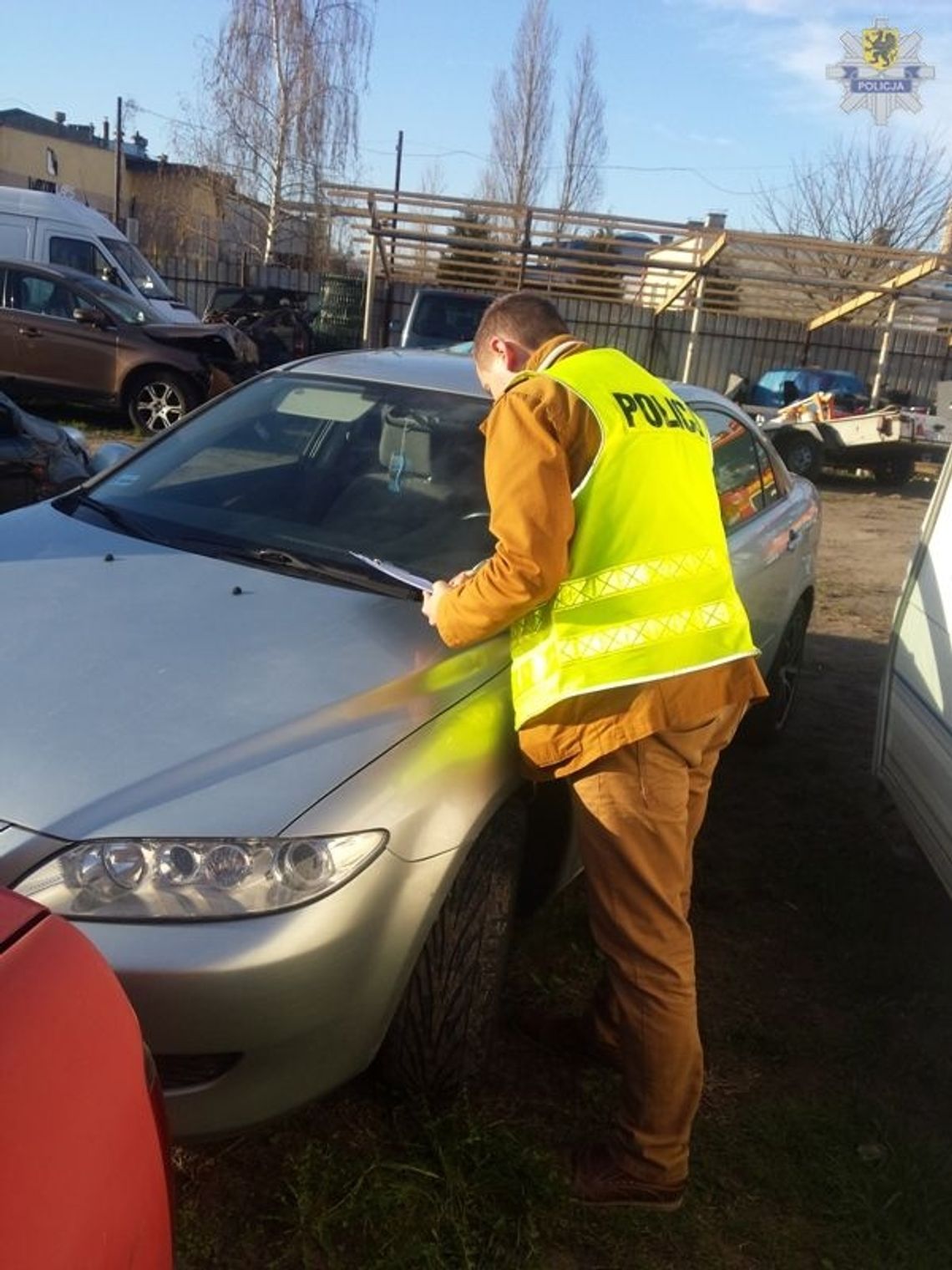 Odzyskano mazdę poszukiwaną przez belgijską policję