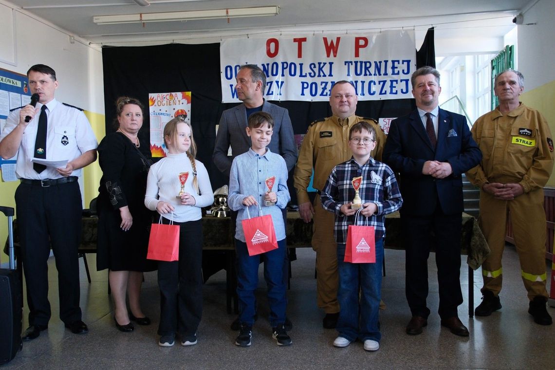 Ogólnopolski Turniej Wiedzy Pożarniczej - odbył się etap powiatowy