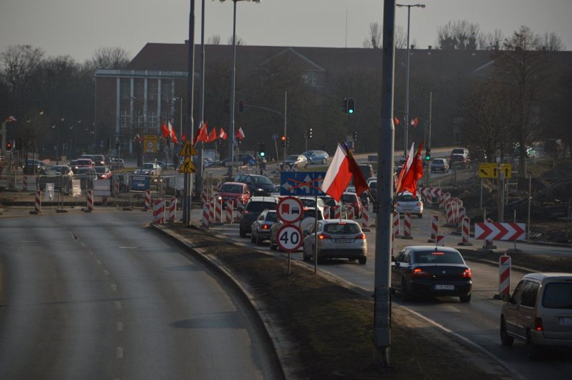 Ograniczenie wysokości pojazdów w tunelu na ul. Okopowej