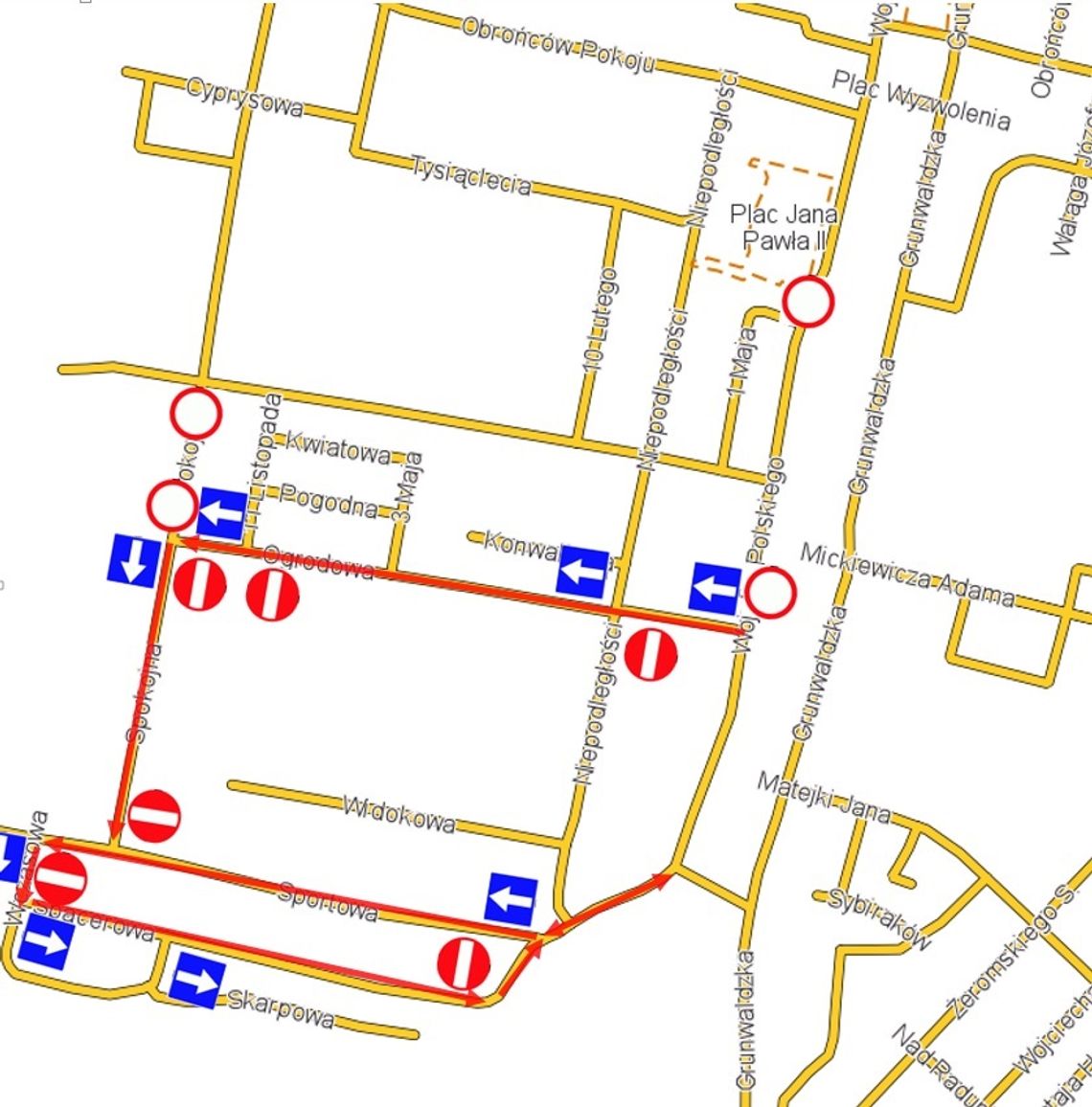 Organizacja ruchu przy cmentarzach 30 października – 2 listopada Organizacja ruchu przy cmentarzach 30 października – 2 listopada