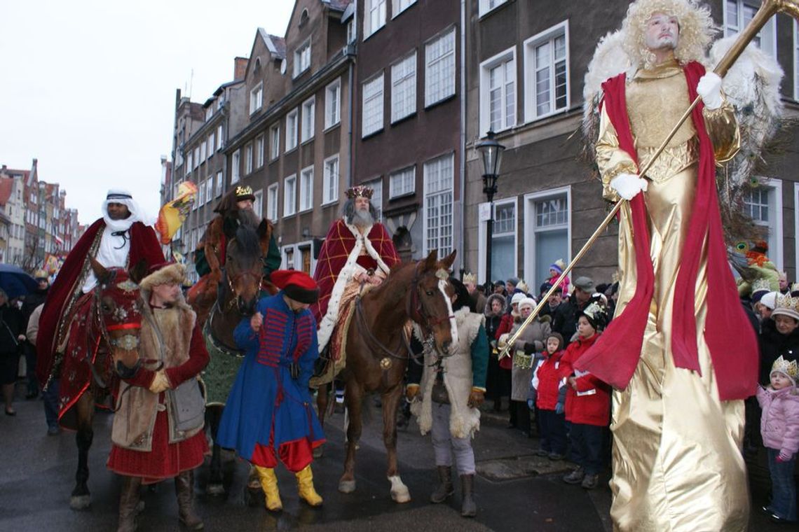 Orszak Trzech Króli przemaszerował ulicami Gdańska