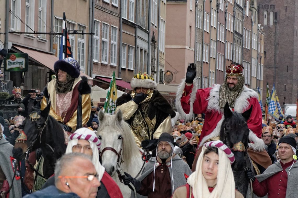 Orszak Trzech Króli w Gdańsku. Orszak Trzech Króli w Gdańsku.
