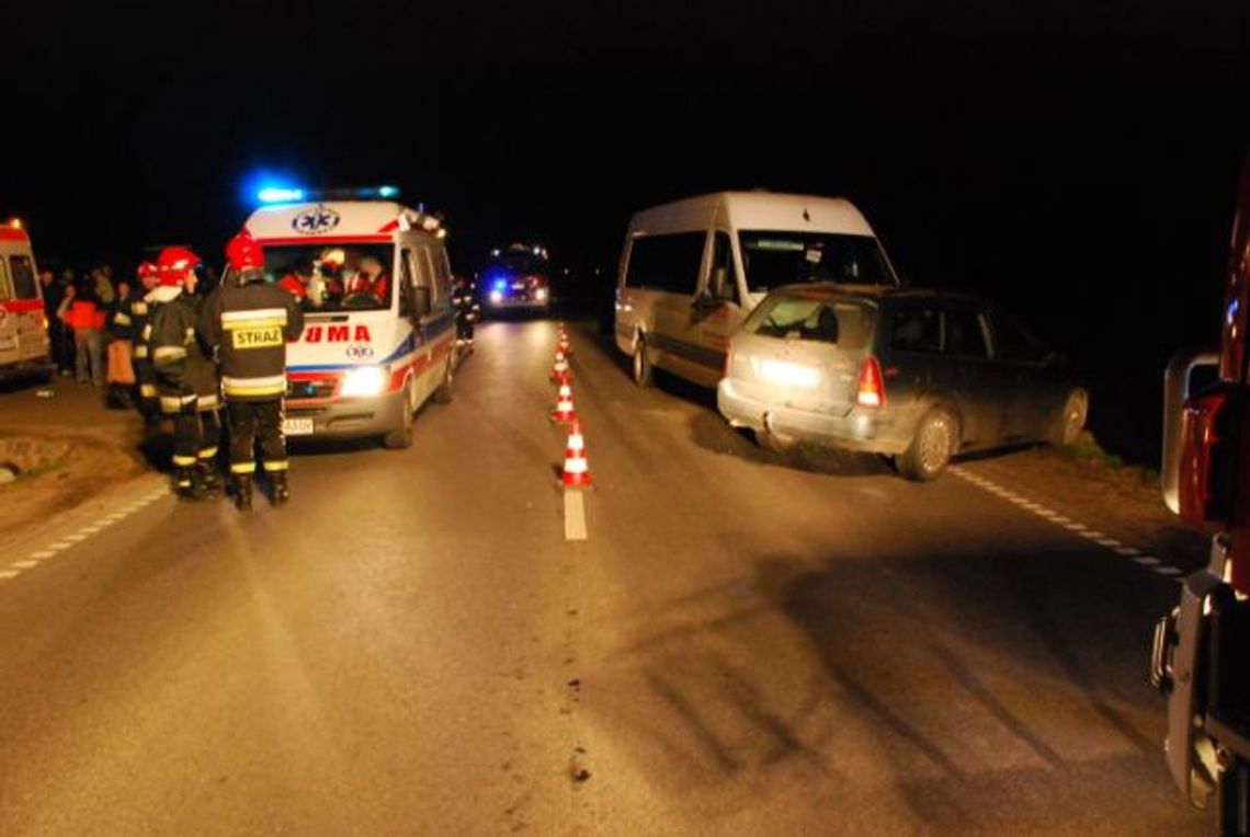 Ośmioro rannych w wypadku w Rudnie
