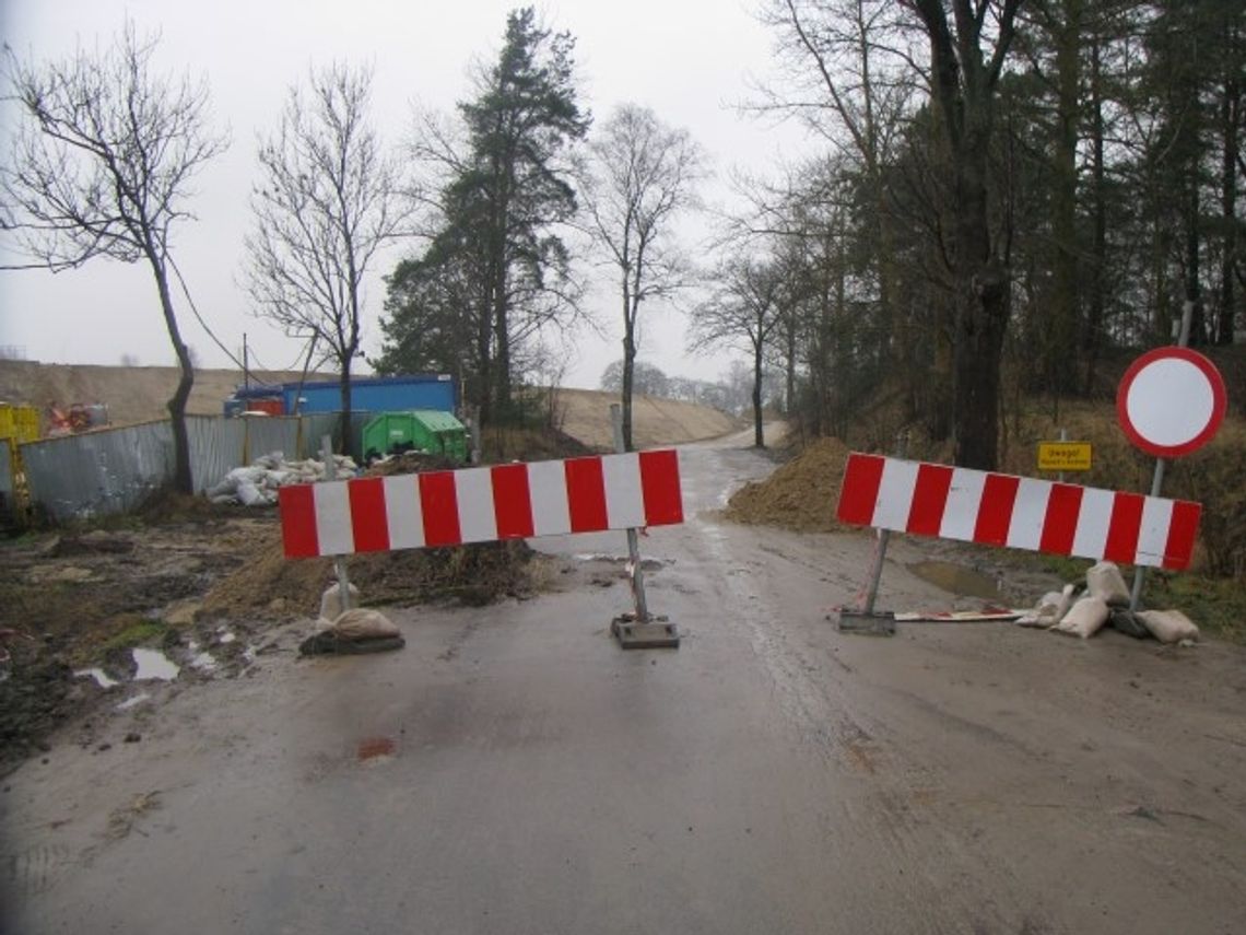 Otwarcie drogi w bliżej nieokreślonej przyszłości