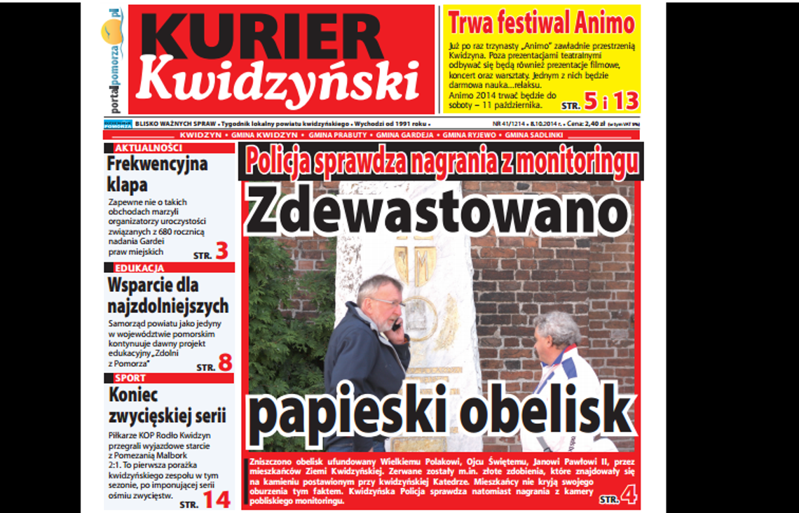 Pamiętaj o Kurierze Pamiętaj o Kurierze