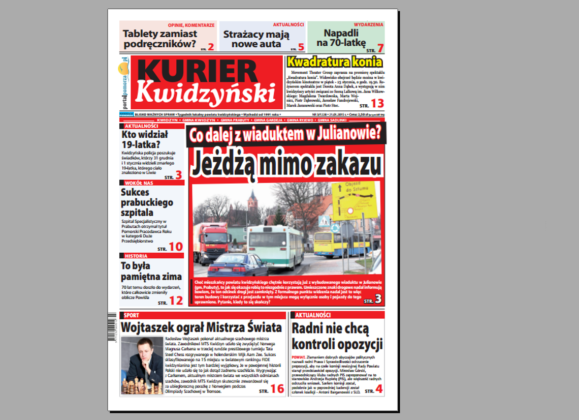 Pamiętaj o Kurierze Pamiętaj o Kurierze