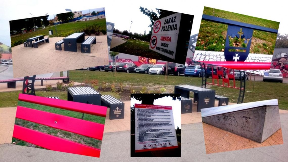 Park za 1,5 miliona złotych zdewastowany. Policja zatrzymała 15-letniego wandala Park za 1,5 miliona złotych zdewastowany. Policja zatrzymała 15-letniego wandala