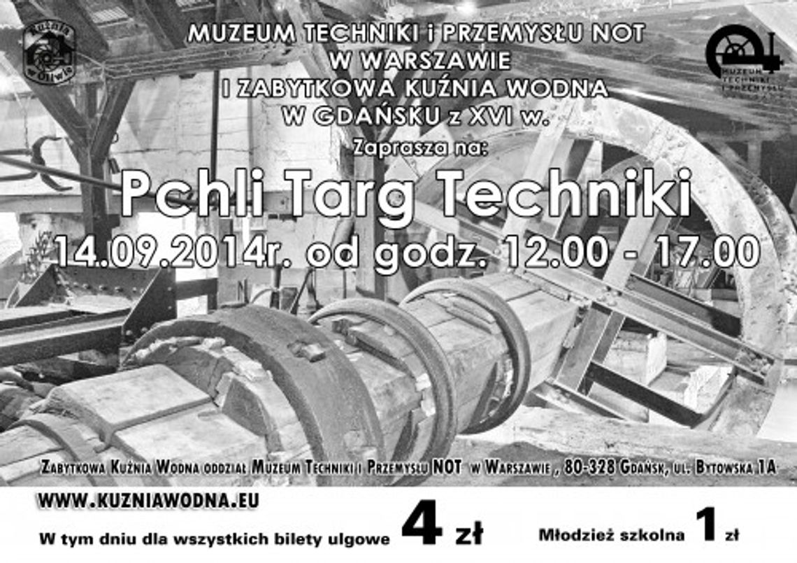 Pchli Targ Techniki w Kuźni Wodnej