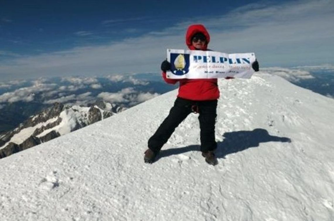 Pelpliniak po raz drugi zdobył Mont Blanc Pelpliniak po raz drugi zdobył Mont Blanc