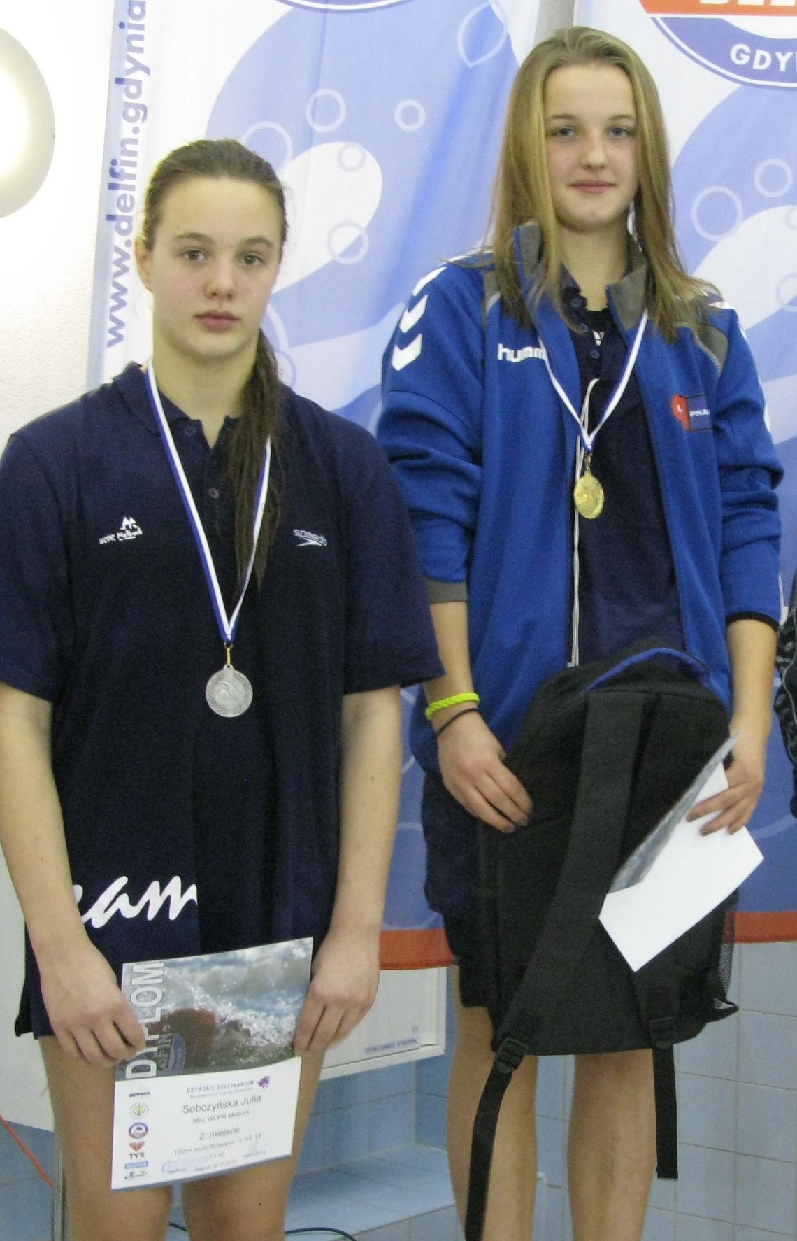 Pierwsze medale pływaków Pierwsze medale pływaków